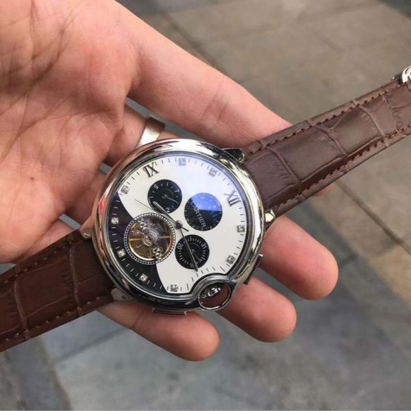 

Мужские Часы Лучшие Роскошные Моды Турбийон Автоматические Механические Часы Му