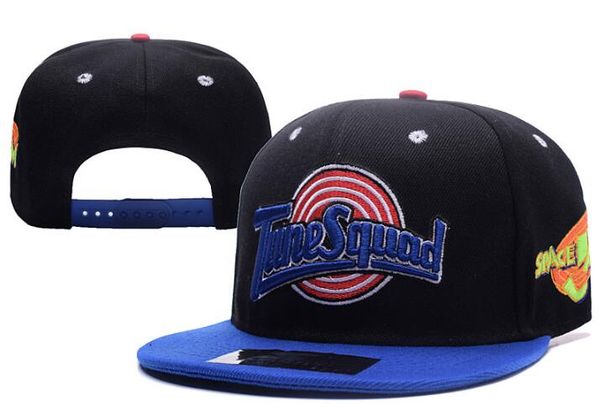 

Высокое качество вышивка Мужчины Женщины Slam Dunk Tune squad space jam бейсболки Snapback шапки р