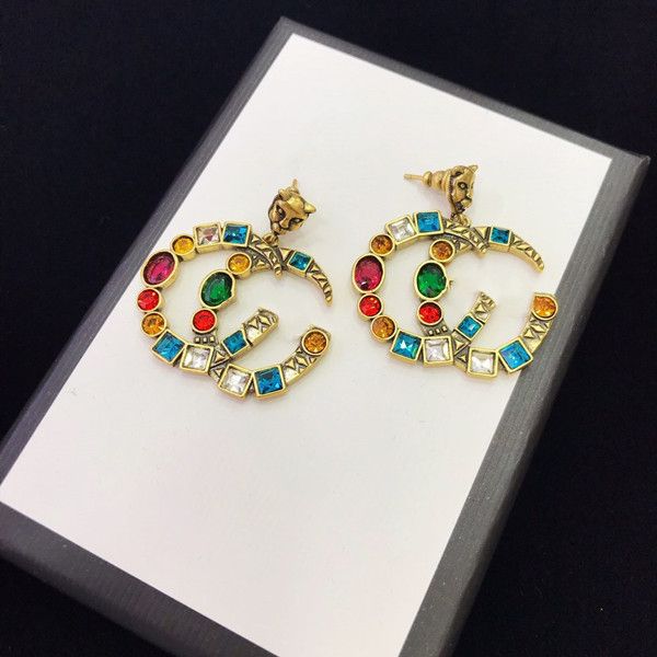 

новый продукт серьги для женщины модные серьги лейкорея модные высококачественные большие серьги горячая поставка ювелирных изделий, Golden