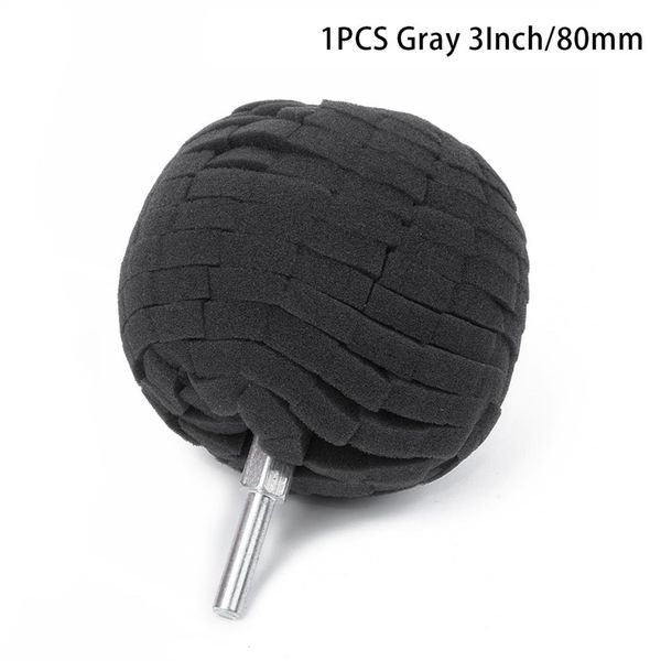 

1 x for car polishing pad w/ drill adapter buffing shaped buffer ball buff spare