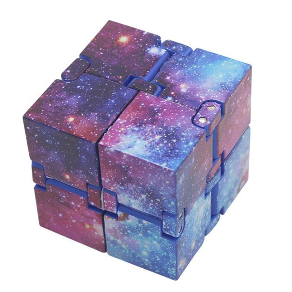 

infinity cube mini fidget toy finger edc anxiety stress relief magic cube blocks children kids funny toys gift