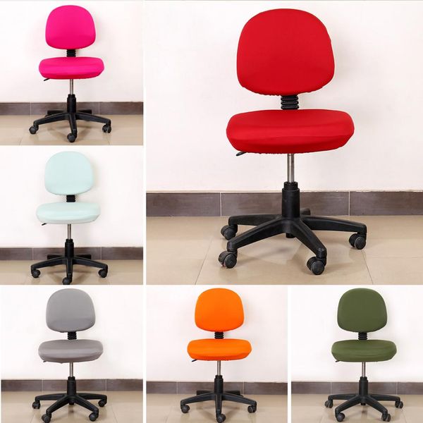 

sale spandex split housse de chaise 100% polyester elastic fabric office chair covers option-easy washable
