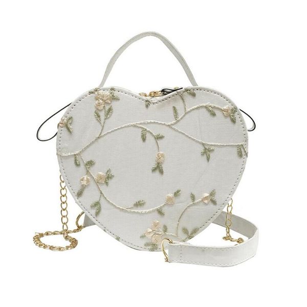 

new women bag leather lovely heart-shaped evening handbag messenger shoulder bag ladies purse tote satchel travel crossbody