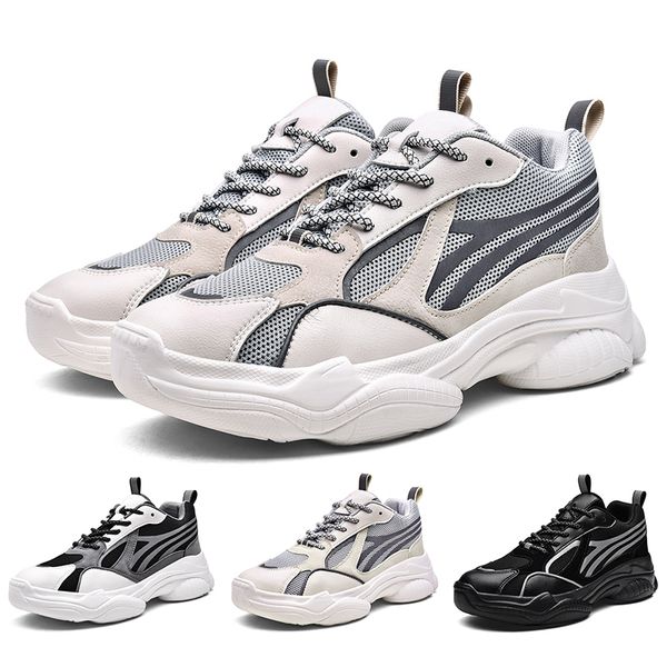 Высококачественные женские мужские кроссовки 3M Reflective Triple Black White Grey спортивные кроссовки дизайнерские кроссовки Домашний бренд Сделано в Китае