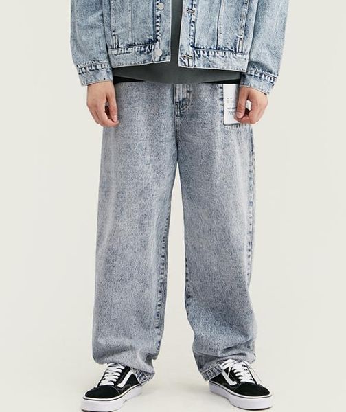 

men's jeans autumn hip hop street personality jean denim pants boys slacks mens cowboy trousers men bottoms boyfriend, Blue