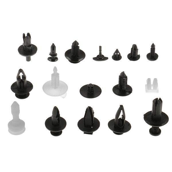 

408pcs push type fender trim panel retainer rivet clips