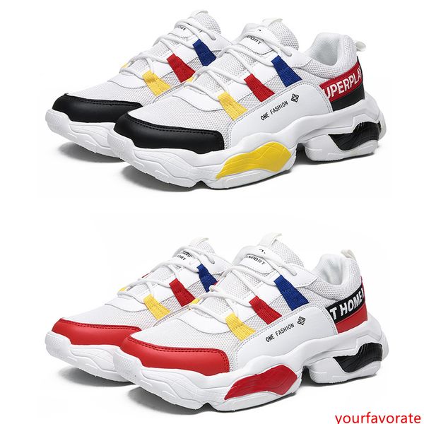 

breathable men causal shoes black white red mens comfortable fly outdoor jogging walking sneakers sports trainer shoes size eu 40-44