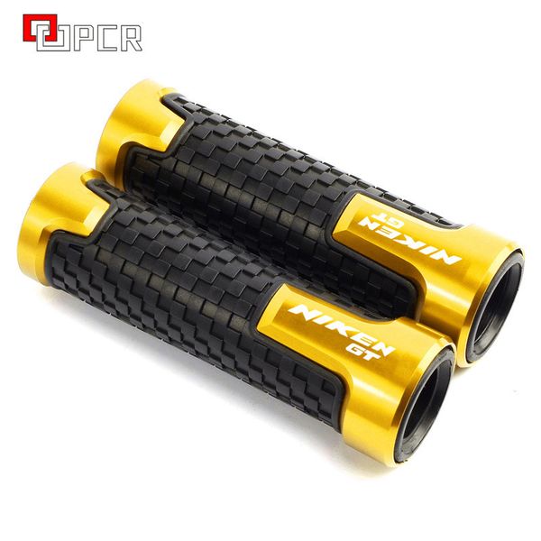 

for niken gt nikengt 2018-2020 7/8'' 22mm motorcycle anti-skid handle grips cover motorbike handlebar ends cnc aluminum + rubber