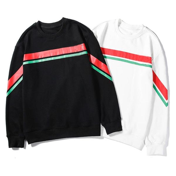 

19fw известного бренд дизайнер толстовка мода печать высокого качество мужчины женщина толстовка пары толстовка с длинным рукавом 2 цвета, Black