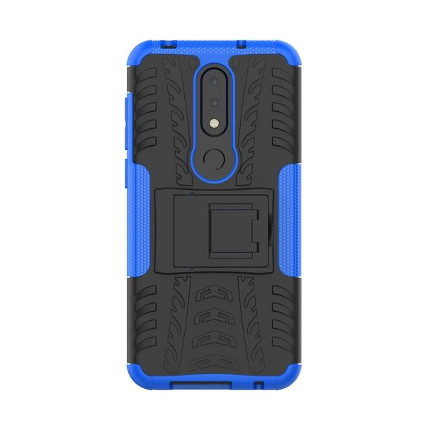 

shockproof back cover armor hard silicone case for nokia x6