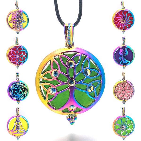 

colorful angel ball 015 aroma diffuser necklace open antique vintage pendant perfume essential oil diffuser locket necklace, Silver