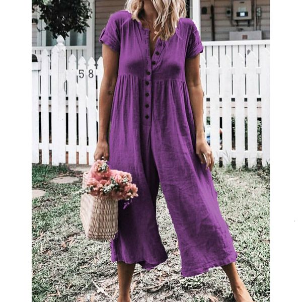 ladies purple jumpsuit