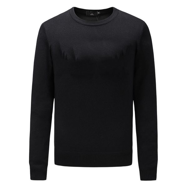 

модельер свитер мужчины марка пуловер толстовка с длинным рукавом толстовка luxury brand письмо вышивки трикотаж зима мужская одежда, White;black