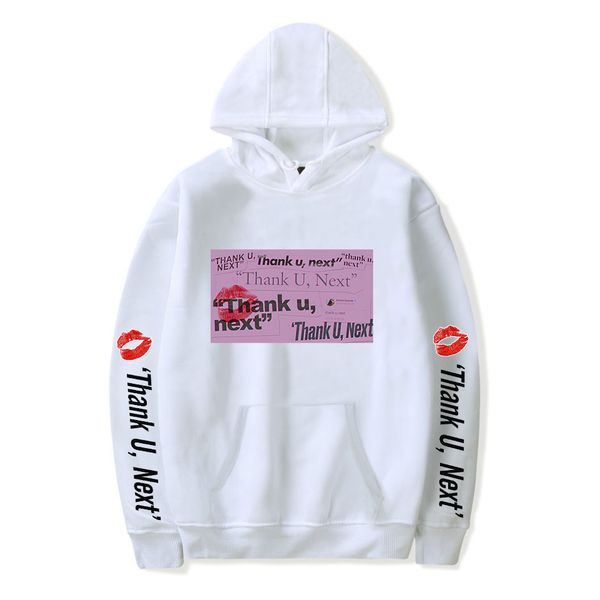 

2019 designer hoodie women/men casual hoodies sweatshirt ariana grande coat hip hip fashion pullovers harajuku hooded sweatshirts, Black