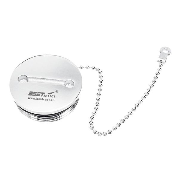 

boat marine deck fill filler replacement cap+chain gas fuel tank