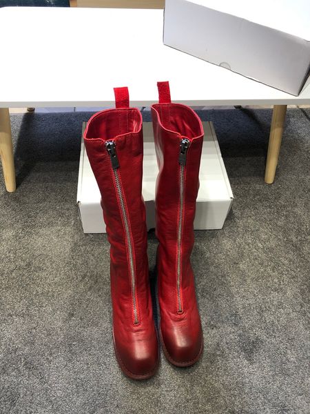 

2019 autumn and winter style luxury designer women shoes high heels work designer boots women boots martin boots, Black