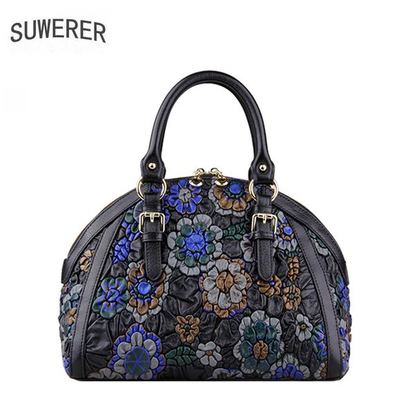 

suwerer 2020 new genuine leather woemn handbags real cowhide bag luxury handbags women bags designer luxury