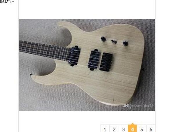 

custom shop high 24 frets 6 strings electric guitar one piece color body 1 2