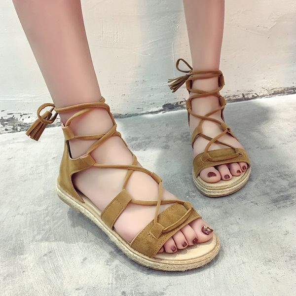 

open toe female sandal 2020 sandals low-heeled shoes with strap cross-shoes strappy heels peep ladies women's woman summer, Black