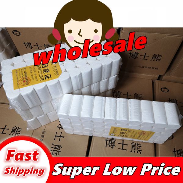 

оптовая продажа оптом белая древесная масса качество туалетной бумаги 4-слойная твердая бумага очень хорошая туалетная бумага рулоны ткани w