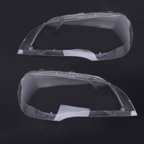 

1pc headlight lens lampshade cover replacement for e70 x5 08-13 bx