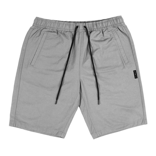 

new gym fitness shorts men summer casual quick dry short pants male bodybuilding workout bermuda beach shorts, White;black