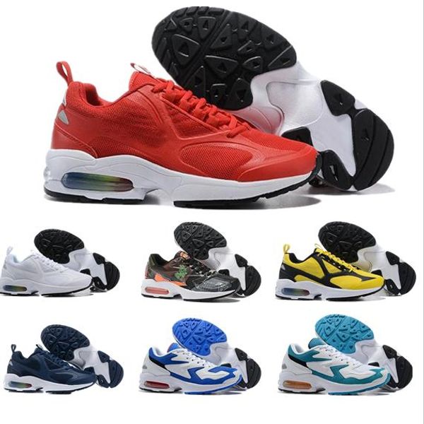 

designer atmos x max2 light qs running shoes men black red colorful pink sports chaussures homme sneakers size 40-45