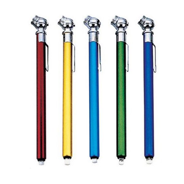 

portable mini durable car styling 5-50 psi pressure gauge pen shape emergency use tire/tyre air pressure test meter