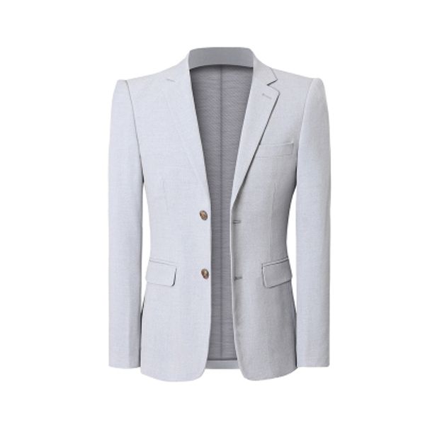 

2020 new large size british suit jacket male business casual slim dress suit professional solid color shirt single, White;black