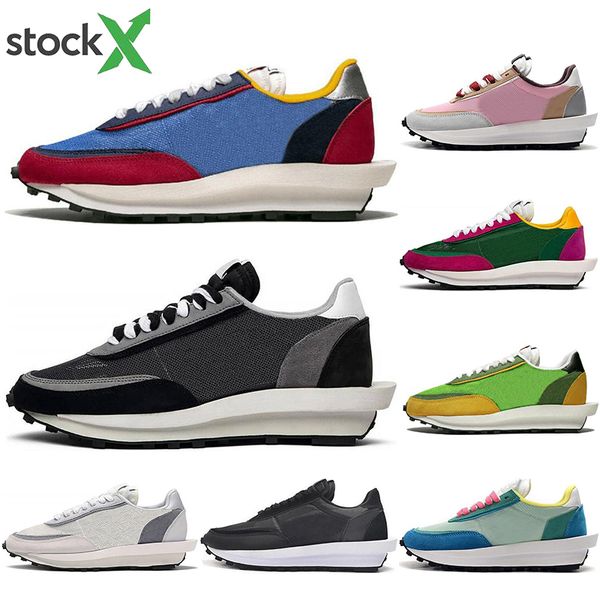 

2020 fashion ldv waffle daybreak casual shoes triple black mens trainers for women varsity blue pine green gusto sports sneakers size 36-45