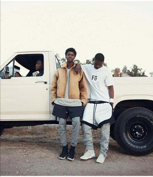 

fog california fear god tshirt men women designer luxury tshirts tide brand t-shirt europe america street hip hop tees, White;black