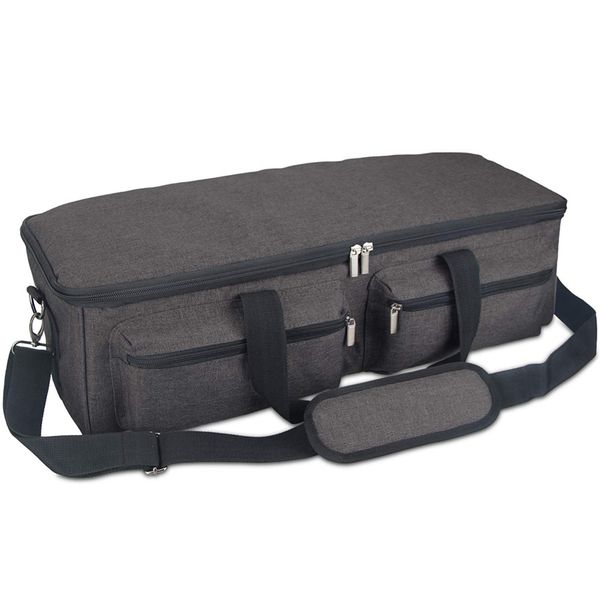 

cutting machine storage case with shoulder straps carrying bag accessories tote large capacity sewing for cricut explore air