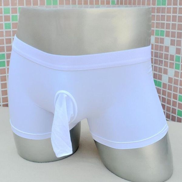 

briefs mens underwear sissy bikini swimwear new long new sheer trunk trunks underpants sheath bulge, Black;white