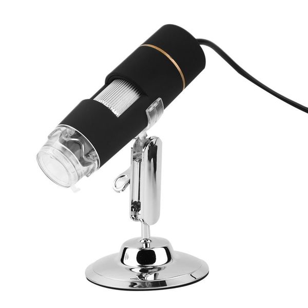 Prático New 2MP câmera USB 3.0 8 LED Digital Microscope endoscópio Magnifier 50-500X