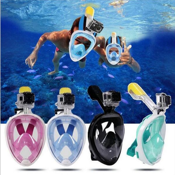 

2017 new arrival full face diving mask scuba underwater snorkeling anti fog swimming sea snorke gafas de buceo snorke mask