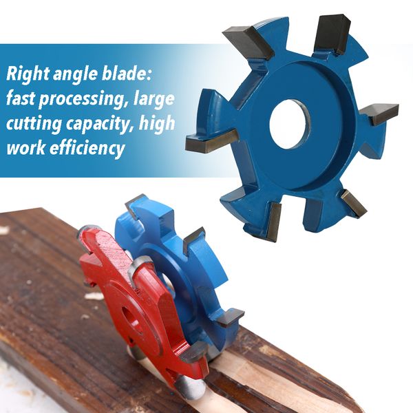 

kkmoon hexagonal blade right angle power wood carving tool angle grinder accessory for 16mm aperture grinder