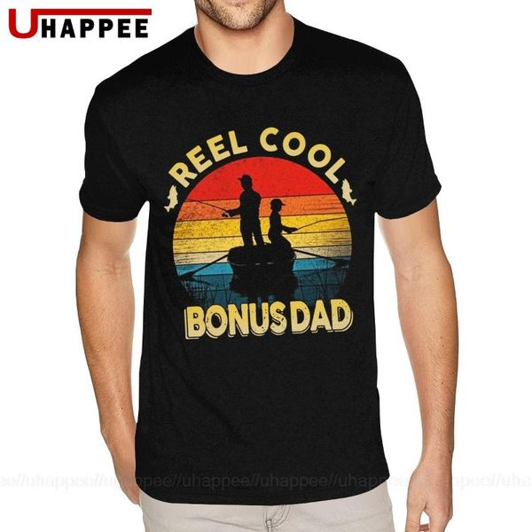 

reel cool bonus dad fishing shirt homme cool designers short sleeves man t shirt summer 2020 discount merch apparel, White;black
