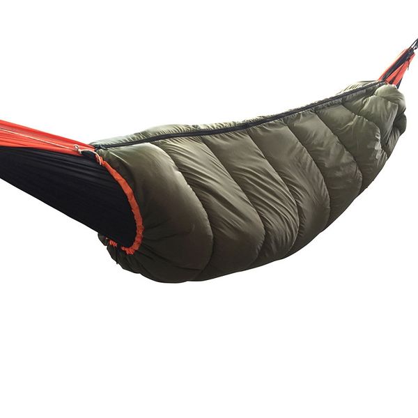 

outdoor warm hammock sleeping bag underquilt warmer windproof and warm quilt blanket for adventure camping hiking