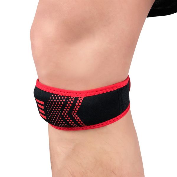 

1pc knee pads sleeve lightweight breathable compression leg patella wrap protector adjustable breathable pads3, Black;gray
