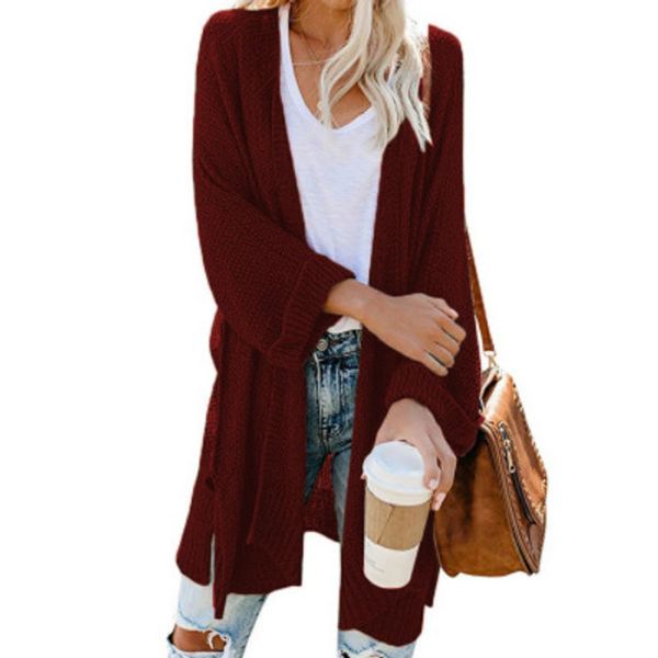 

womens designer knit cardigan solid color sweaters for youth girls brand ol batwing sleeve sweater coat 2019 new trend explosion style, White;black