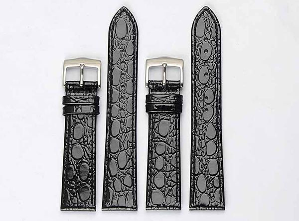 

watch band genuine leather straps 18mm 20mm 14mm 16mm 22mm woman watch accessories men colors watchbands, Black;brown