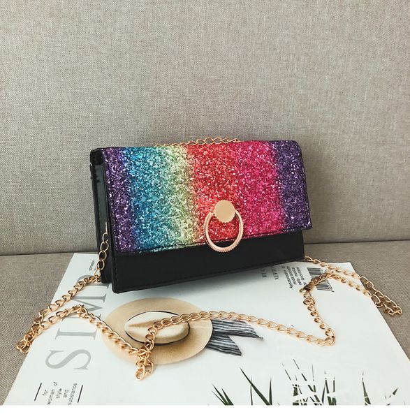

women's bag pu flap shoulder bags handbags women bags purse fashion chains diamonds bag