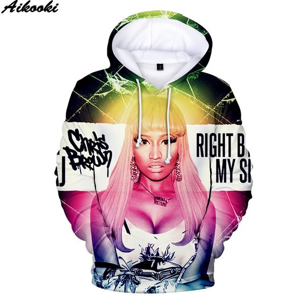 

fashion harajuku nicki minaj 3d hoodies men/women print hoodies 3d sweatshirts fashion men's hoodie nicki minaj sweatshirts, Black