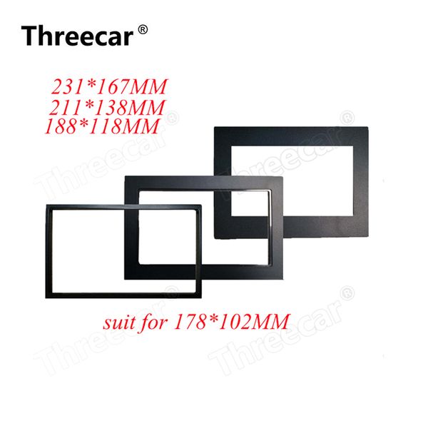

car frame for universal 2 din auto radio / android player frame retrofitting decorative framework 178 x 102mm panel