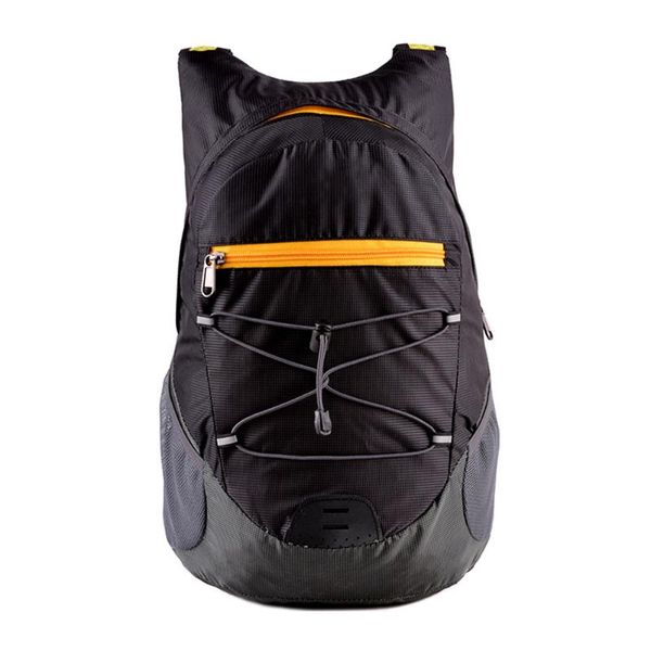 

soft waterproof nylon travel hiking sports outdoor backpack ultra light adjustable strap folding climbing zipper closure camping