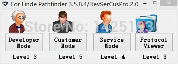 

linde pathfinder developer mode tool