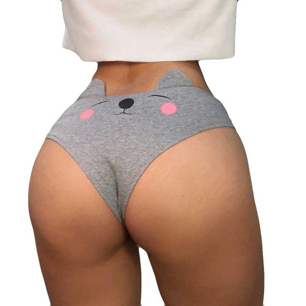 

women funny lingerie s-l1 briefs underwear panties string thongs knickers tangas cartoon g-string seamless panty calcinha woimm