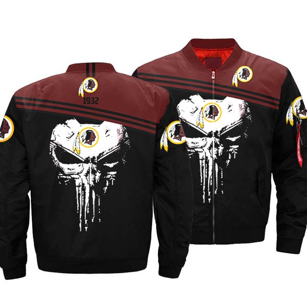 

male full print bomber jacket 3d printed jackets padded coat spring autumn thin coat fashion print logo customized dropshipping, Black;brown
