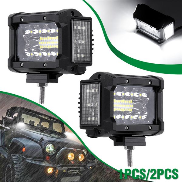 

3,5-дюймовый 108w led work light 12v 24v side luminous light bar автомобиля offroad вождения свет для 4x4 грузовики offroad автомобилей