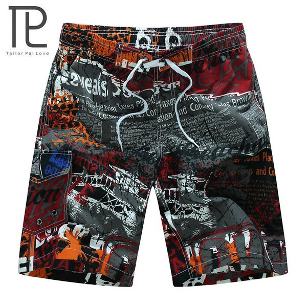 

2018 brand new arrivied summer men surfing beach shorts men quick dry printing board shorts swim breathable men's clothing